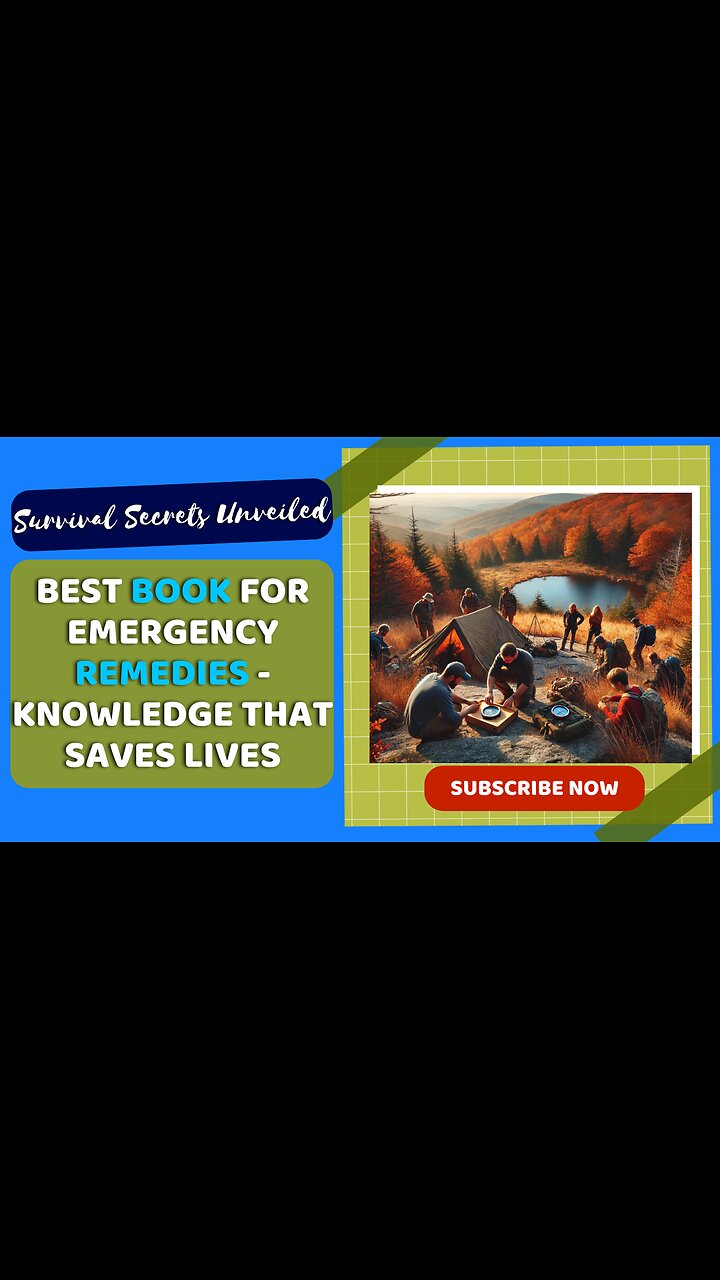 Survival Secrets Unveiled: Best Book for Emergency Remedies - Knowledge ...