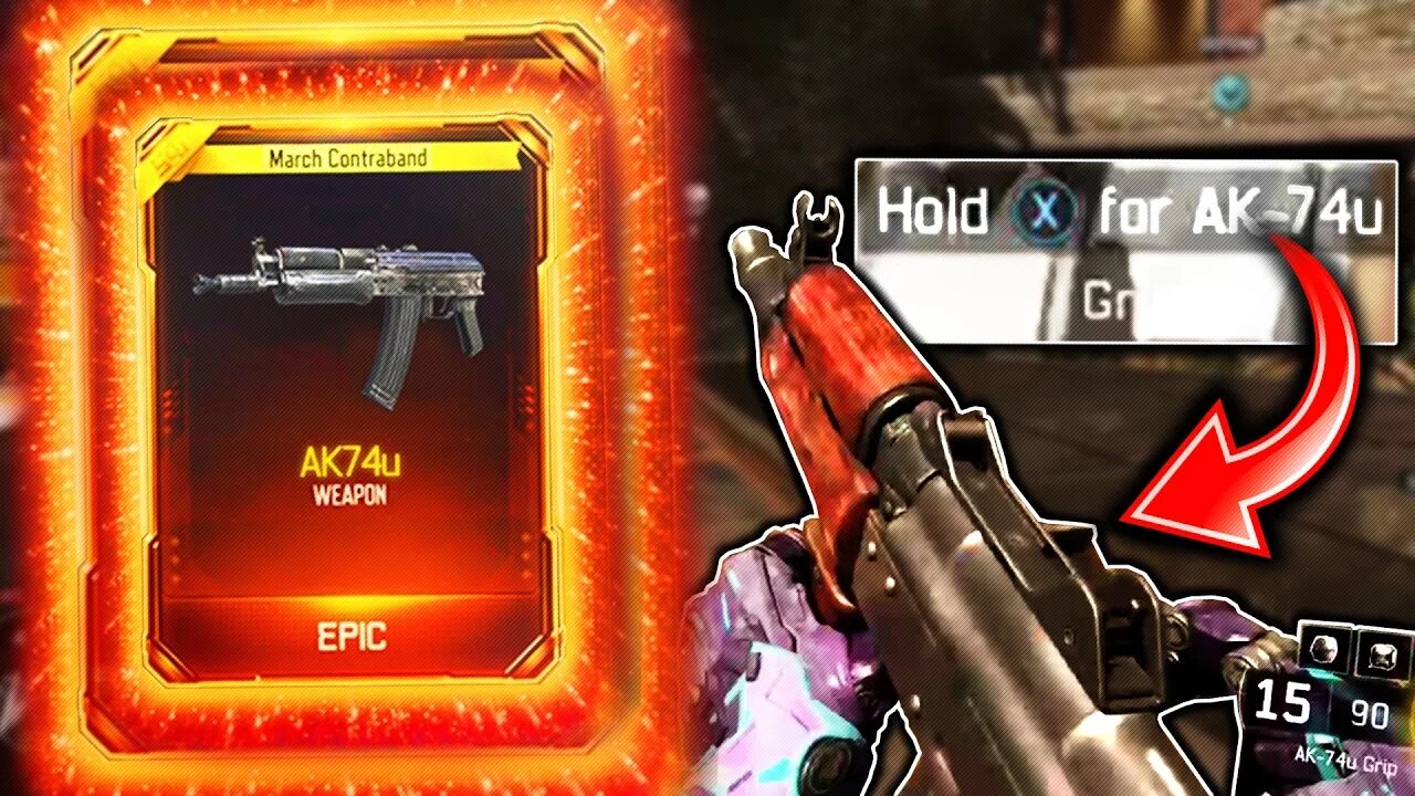 NEW "AK-74u GAMEPLAY" BO3! "Black Ops 3 AK74u Gameplay!" BO3 AK74u DLC WEAPON GLITCH/HACKED GAMEPLAY