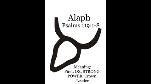 Alaph: Psalms 119:1-8