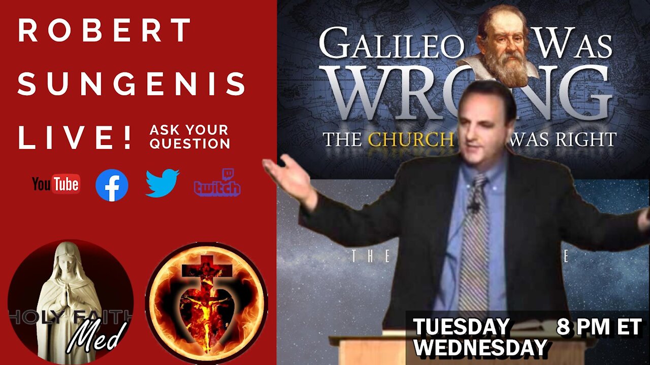Dr. Robert Sungenis Live - Ask Your Question | Wed, Sep. 22, 2021
