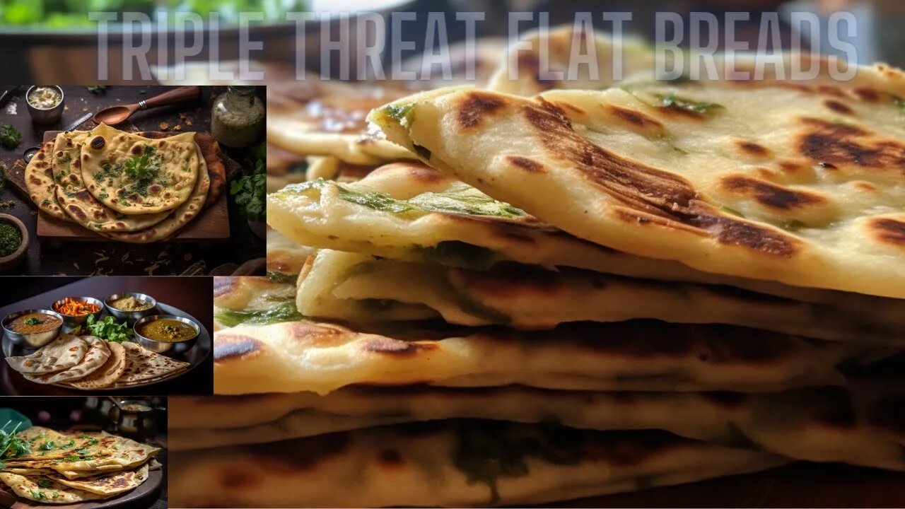 Super Bros Triple Threat Flat Breads