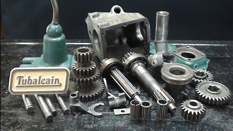 How to Make a Transmission Cutaway Model pt 1 DISASSEMBLY 733 tubalcain ford