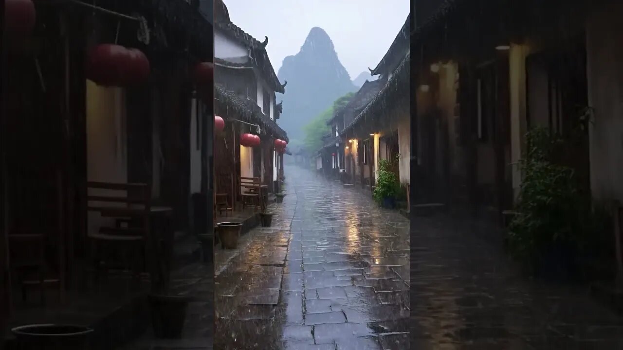 沐浴雨声，安然入眠：乡间雨声助眠，快速缓解压力，促进深度睡眠，实现身心放松#ASMR#shortsvideo #shorts #sleepmusic #rainsounds #rain #sleep