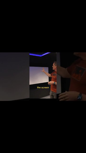 Is My Screen Too Small?? #hometheater #tinyhome #shorts