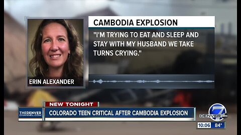 Family raising money to bring Colorado teen injured in Cambodia gas explosion back home