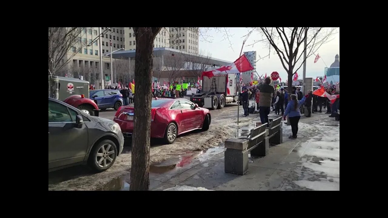 Trucker FREEDOM Convoy Alberta Legislature in its sights! Jan 29, 2022