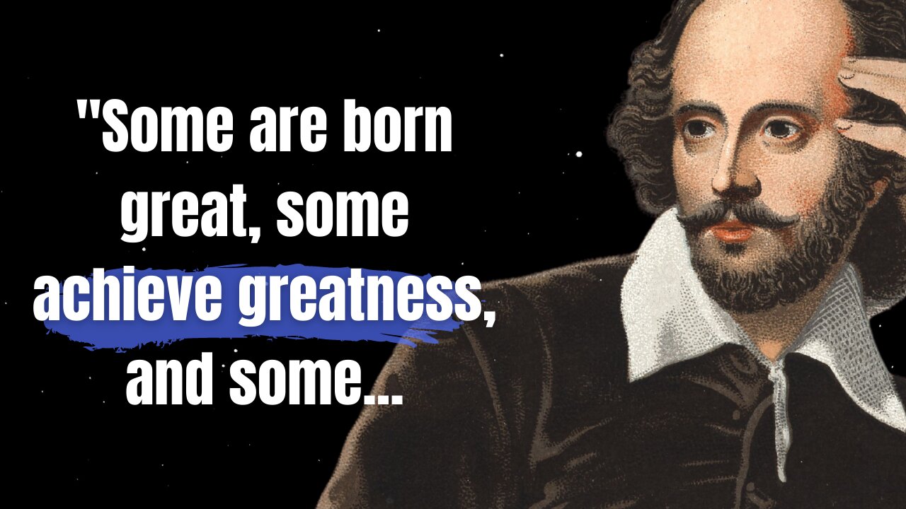 14 Quotes From SHAKESPEARE That Are Worth Listening To! | Quotes About Life