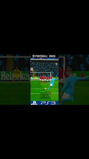 Erling Haaland Free Kick Goal & Celebration - eFootball 2023 PS3
