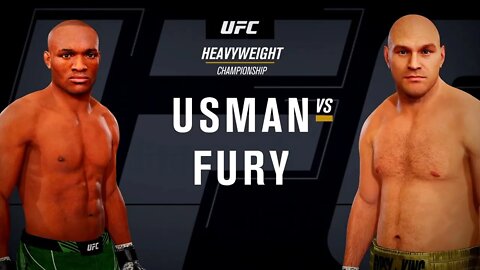 EA Sports UFC 4 Gameplay Tyson Fury vs Kamaru Usman