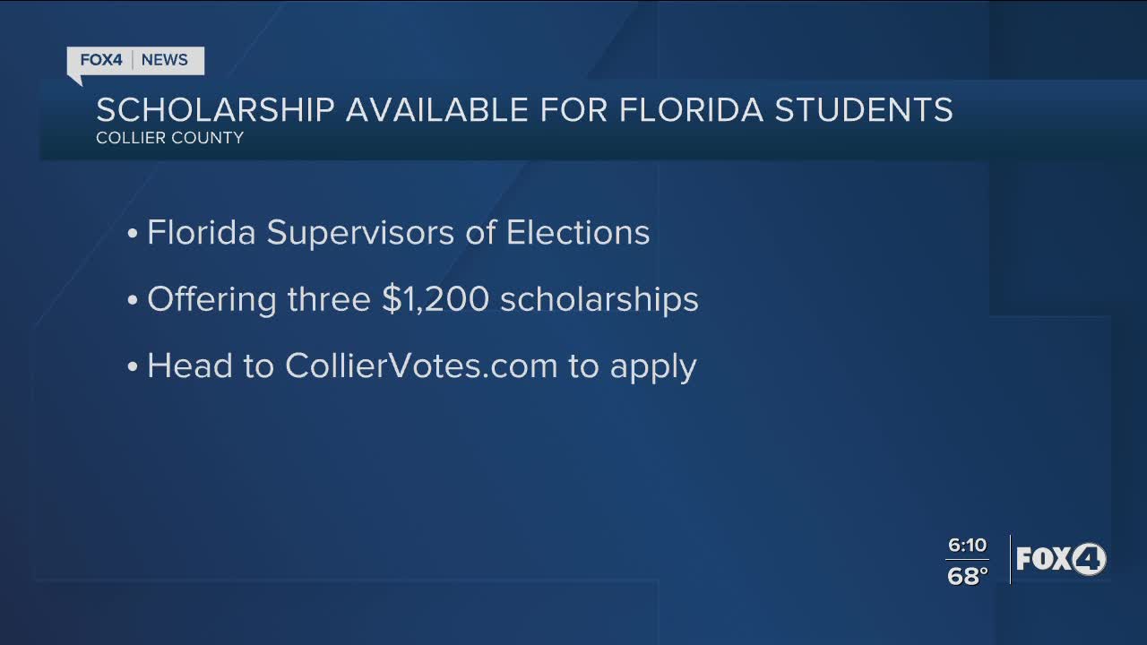 Collier County accepting applications for scholarships