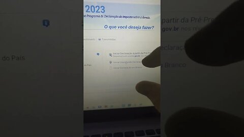 IRPF 2023 importar dados da declaração 2022 está muito bom já faz quase tudo só conferir valores 💸💸💸