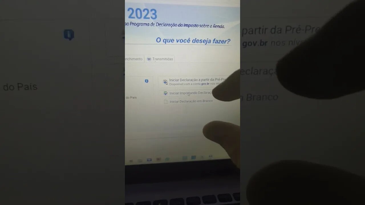 IRPF 2023 importar dados da declaração 2022 está muito bom já faz quase tudo só conferir valores 💸💸💸
