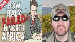 North African Campaign 1940 - Animated History (TAH) REACTION!!! (BBT)