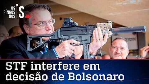 Em nova interferência, ministros do STF votam pela suspensão do decreto de armas de Bolsonaro