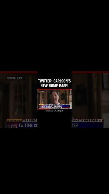 Twitter: Carlson's New Home Base!