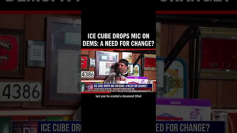 Ice Cube Drops Mic on Dems: A Need for Change?