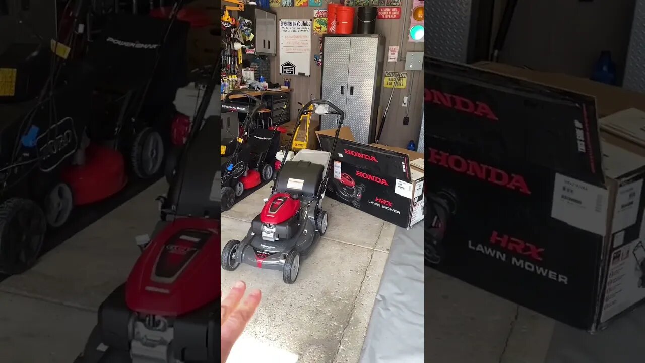 GAME OVER for HONDA LAWN MOWERS #garagegear #lawnmower #honda