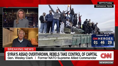 U.S. General Wesley Clark on CNN: The terrorists won´t bother the Russians [in Syria]