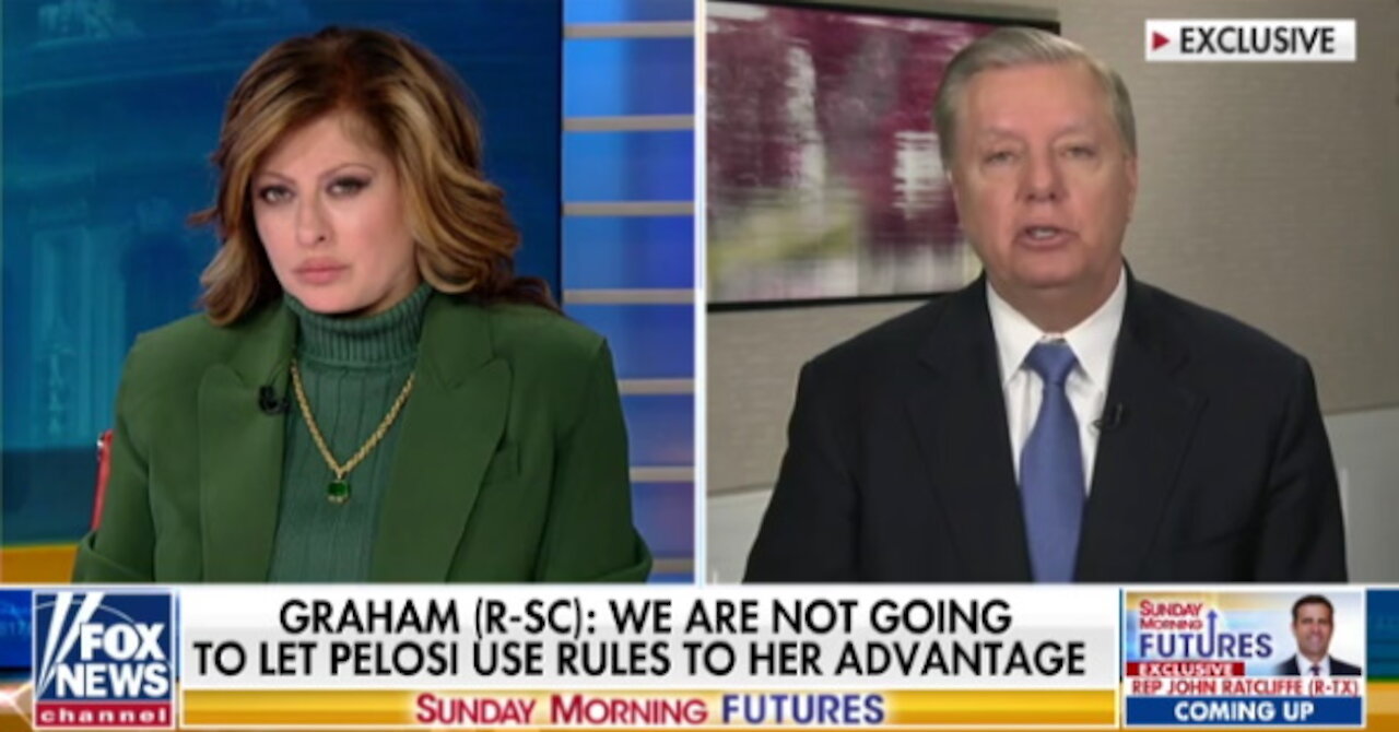 Lindsey Graham wants rule change to start Senate impeachment trial