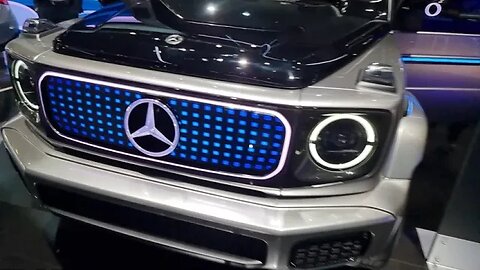 Mercedes EQG Concept inside and outside in 4k 60p att IAA Munich