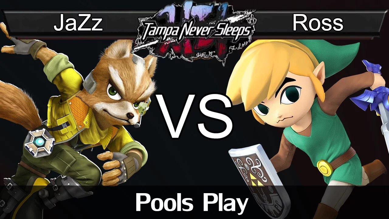 JaZz (Fox) vs. VGR DMG|Ross (Toon Link) - Pools Play - TNS 6