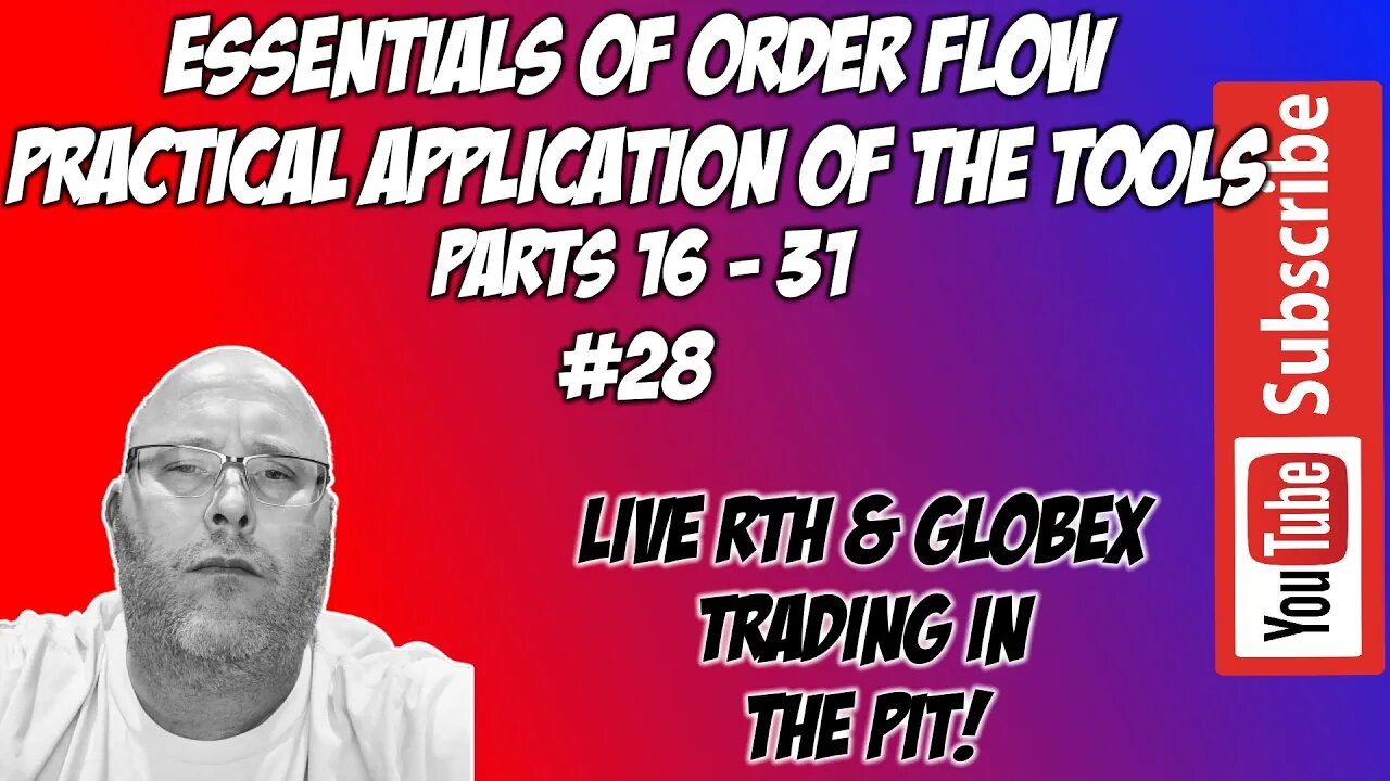 Essentials of Order Flow Group - Session XXVIII - The Pit Futures Trading