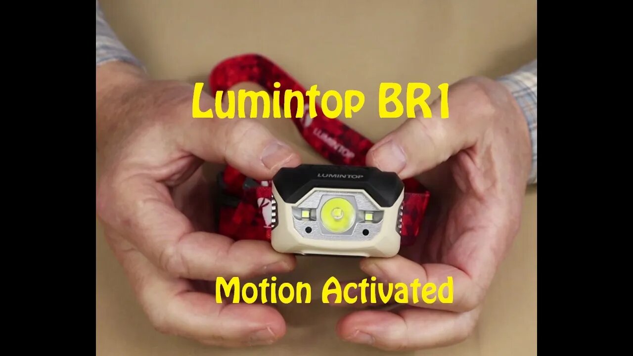 Lumintop BR1 Motion Activated Headlamp