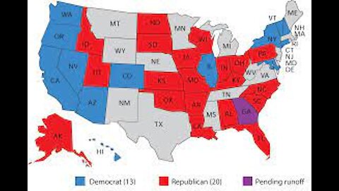 Democrats Target 9 States to Retain Senate Control in 2022