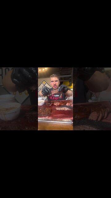 DALLAS TEXAS'S BIGGEST BBQ PLATTER CHALLENGE COST $200 IF FAILED! Joel Hansen