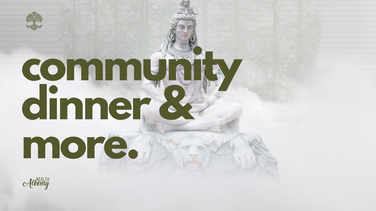 Health Alkemy Community Dinner Talk Nov. 3rd 2023 What Lowers Immunity and MORE!