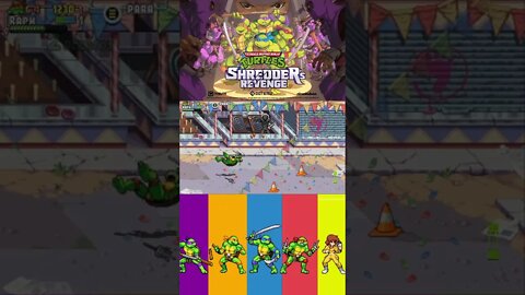 TARTARUGAS NINJAS SHORTS #52 - FASE 9