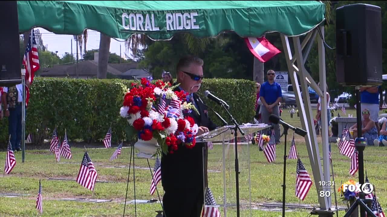 Southwest Floridians honor those who gave the ultimate sacrifice