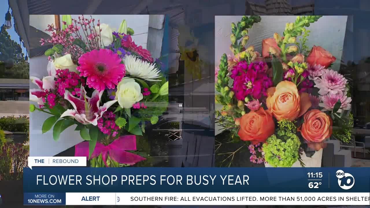 Flower shop preps for busy year