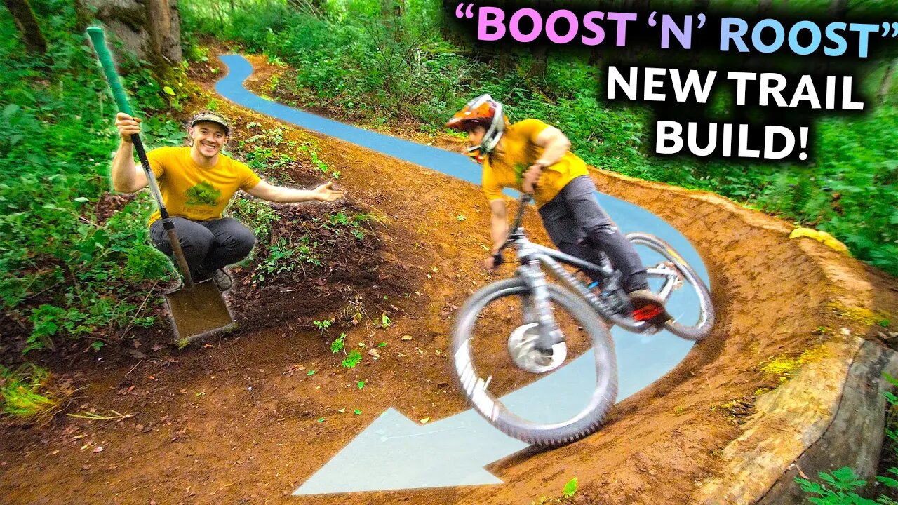 We Are Building A NEW MTB FLOW Trail For EVERYONE To Enjoy!!