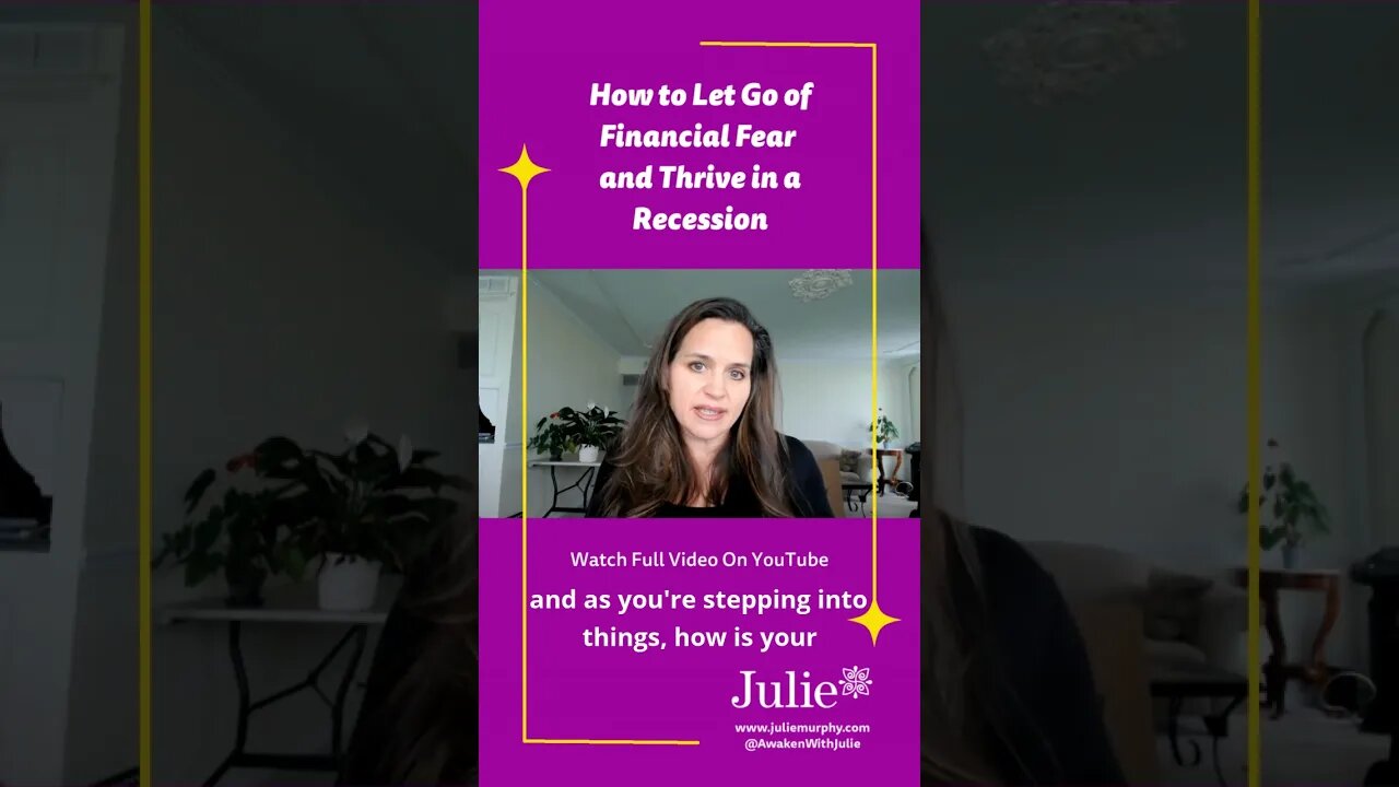 Are you being entrain by others? Letting Go of Financial Fear and Thriving in a Recession