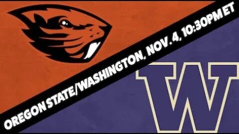 Washington vs Oregon State Predictions, Picks and Odds | College Football Betting Preview | Nov 4