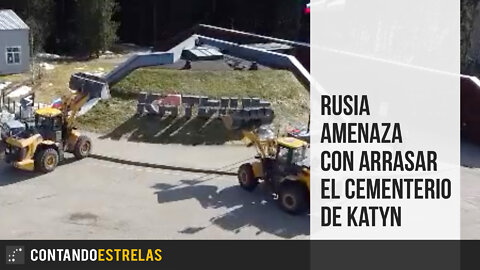 Rusia amenaza con arrasar el cementerio de Katyn