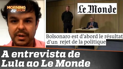 A entrevista de Lula ao Le Monde: “Deplorável o destaque que o jornal deu”, diz Adrilles Jorge