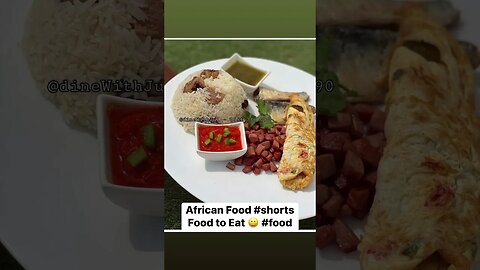 African Food #shorts Food to Eat 😀 #food