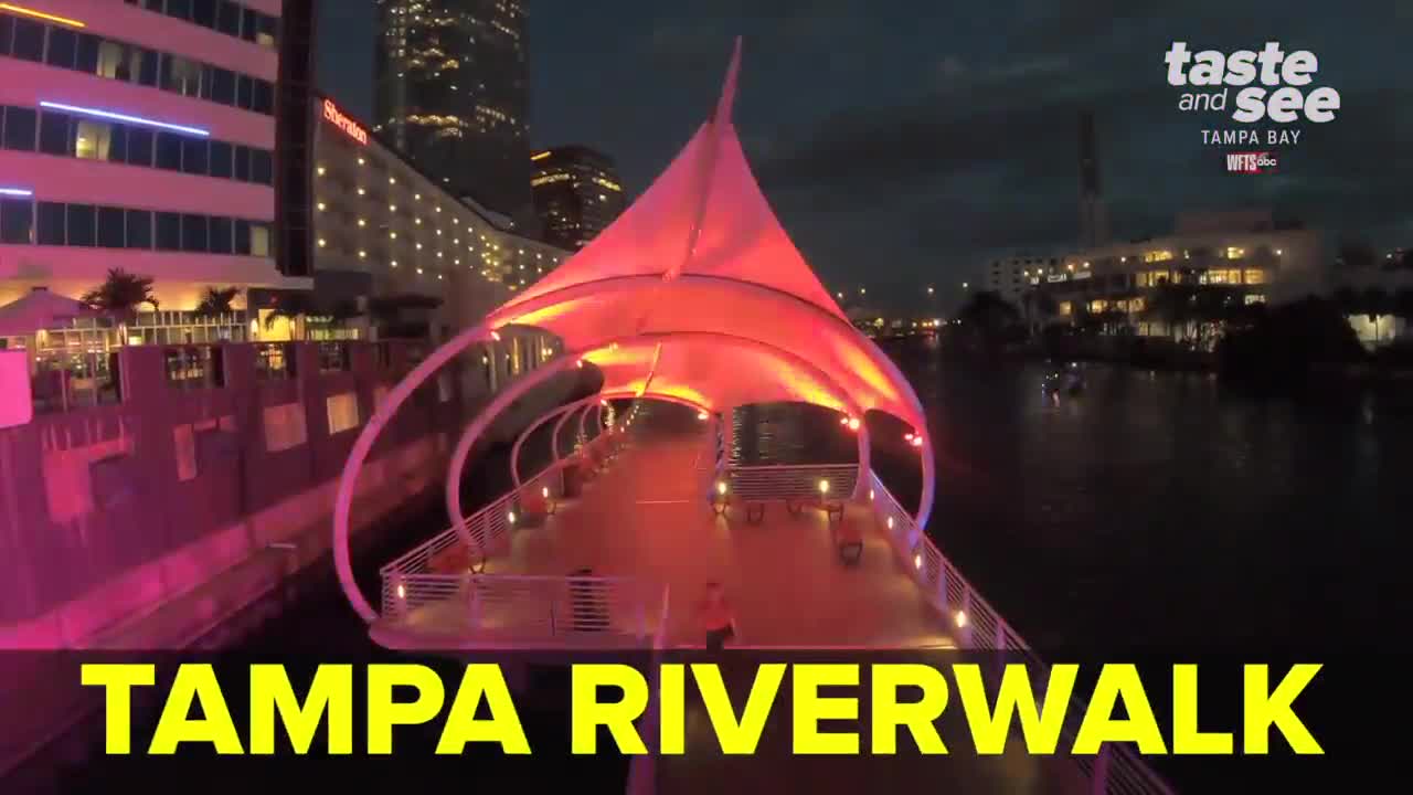 Tampa Riverwalk showcases the waterfront beauty of downtown | Taste and See Tampa Bay