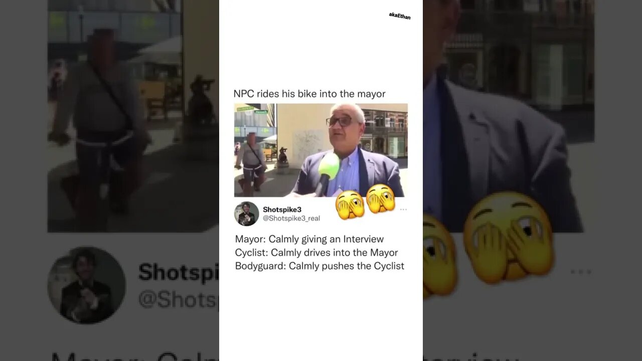 HE NAILED THE MAYOR😳🎯