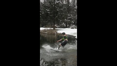 Snowboarding on Water!?!