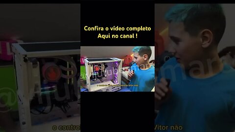 Montei meu computador gamer! Confira o vídeo completo aqui no canal! #gamer #fypシ