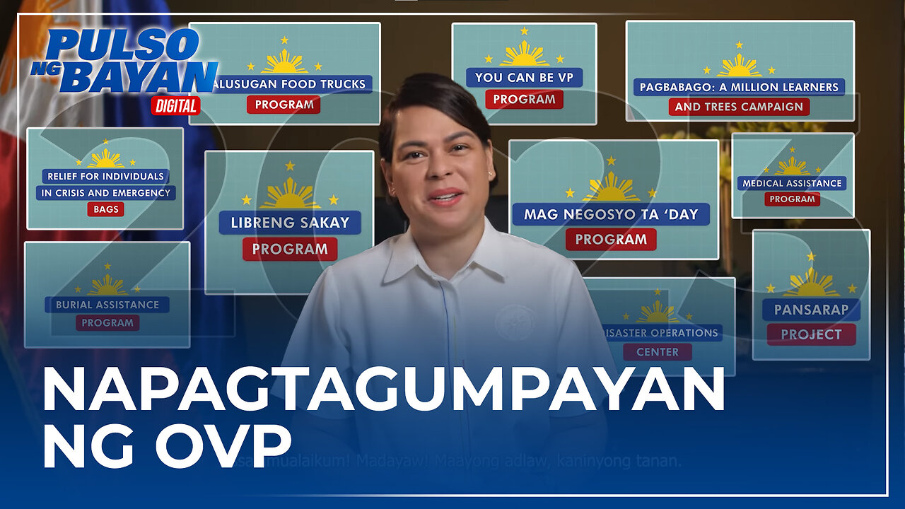 Mga napagtagumpayan ng Office of the Vice President sa 2023, ibinahagi ni VP Duterte