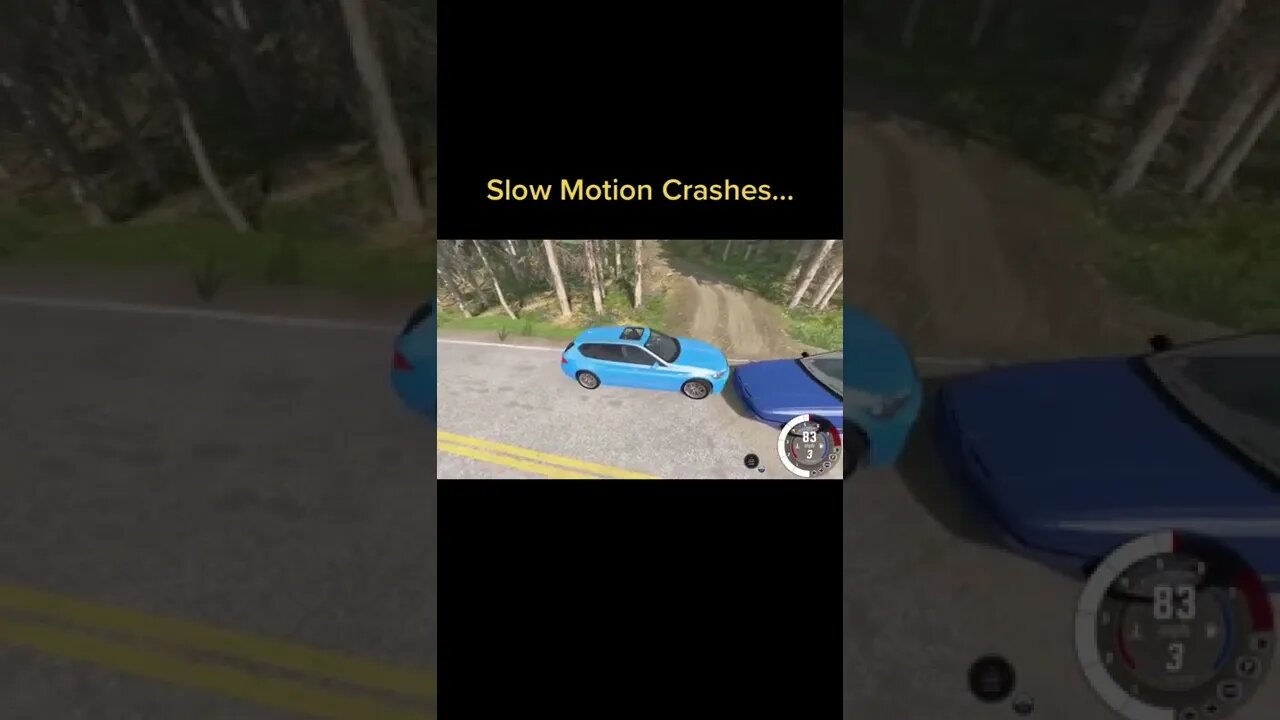 in slow motion / BeamNG DRIVE