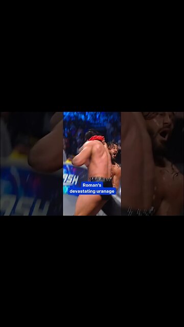 Roman Reigns Attack Drew McIntyre! #WWEBacklash 😤☝️