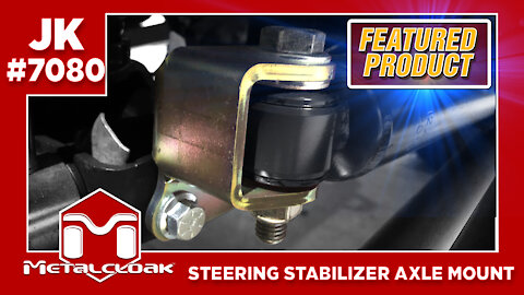 Introducing the JK Wrangler Steering Stabilizer Axle Side Mount