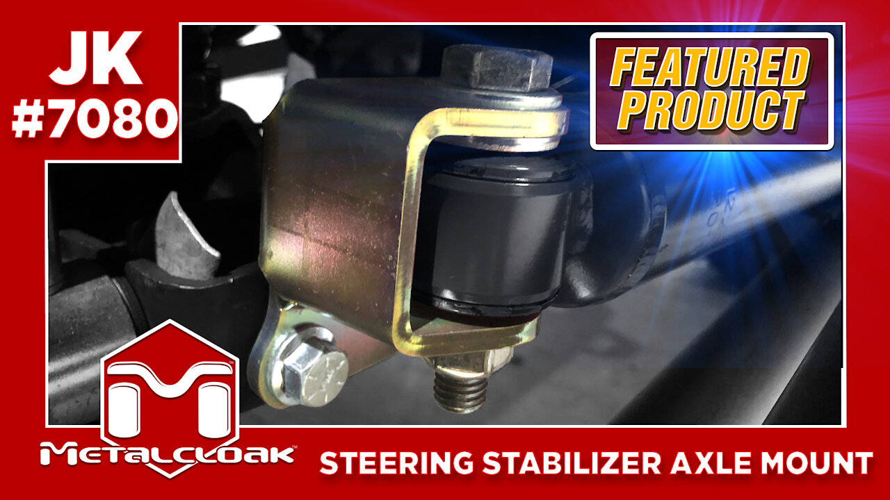 Introducing the JK Wrangler Steering Stabilizer Axle Side Mount
