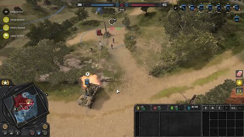 Company of Heroes 3, 1v1 USF V.S. DAK. How to survive DAK Pgren Spam