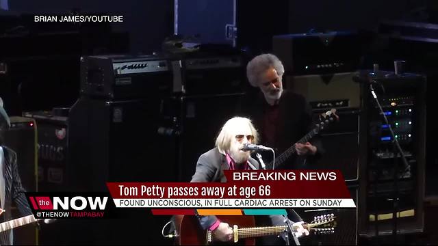 Rock legend Tom Petty dead at 66